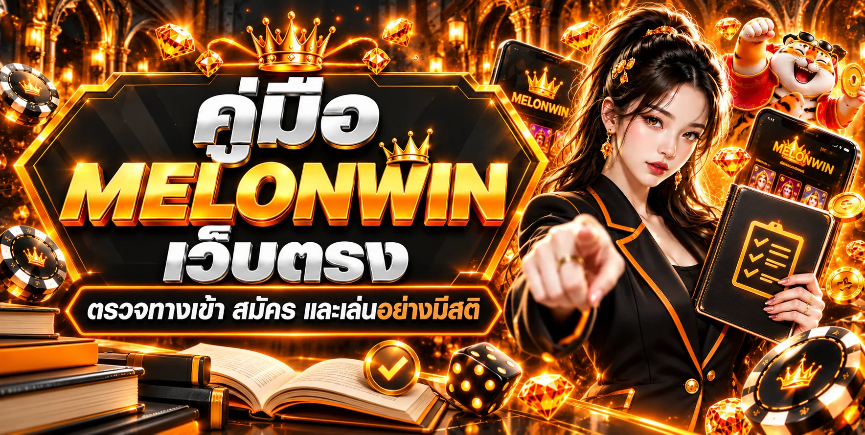 MELONWIN คู่มือสมัคร เข้าสู่ระบบ ฝากถอนปลอดภัย